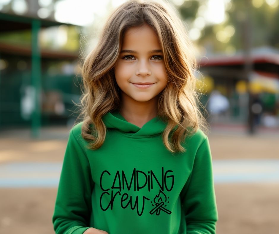 Camping Crew Youth Hoodie