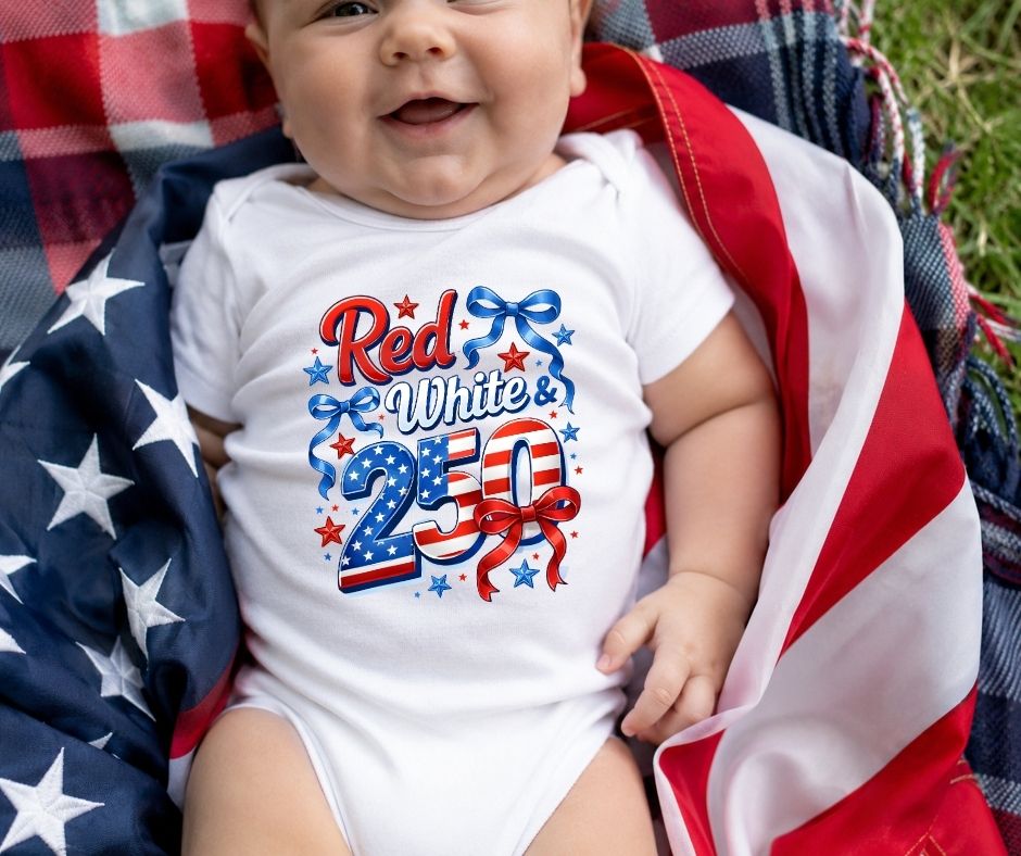 Red, White & 250