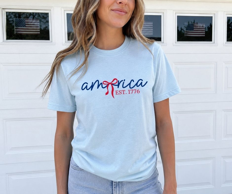 America Est. 1776 Bow