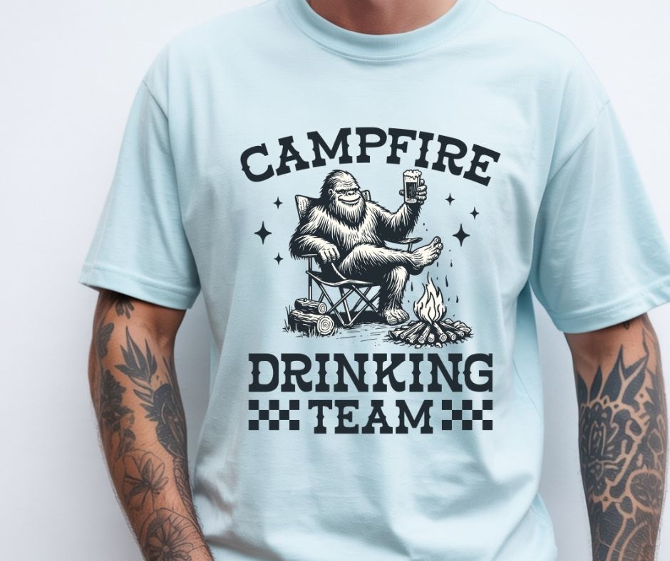 Bigfoot Campfire Drinking Team