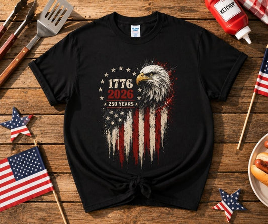 1776–2026 Eagle Flag Tribute