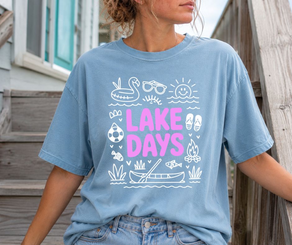 Lake Days Summer Icons