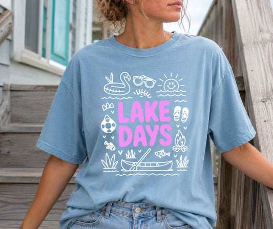 Lake Days Summer Icons
