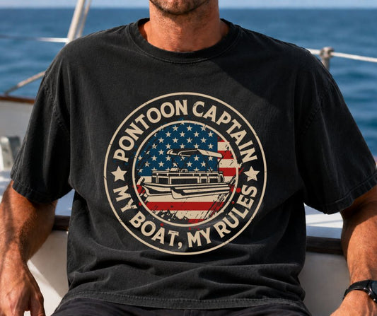 Pontoon Captain My Boat My Rules