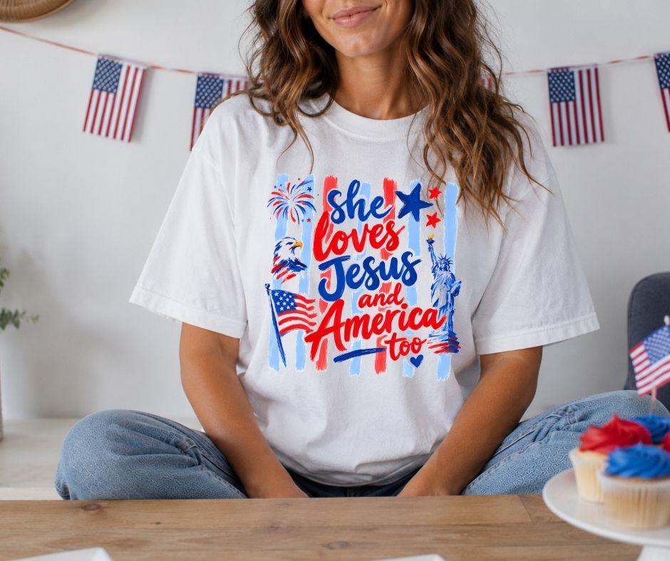 She Loves Jesus and America Too