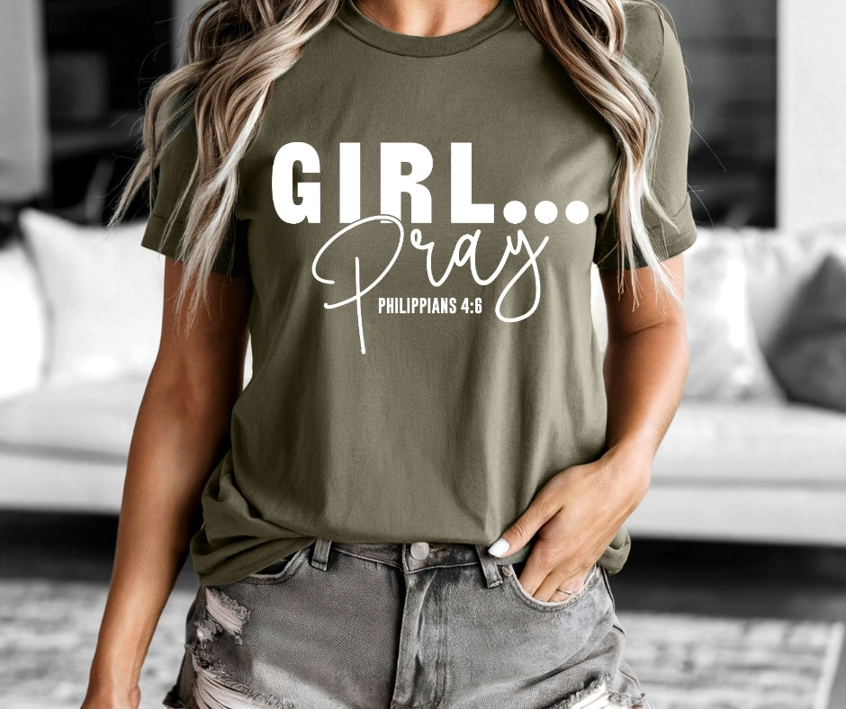 Girl Pray