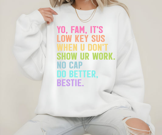 Show Your Work